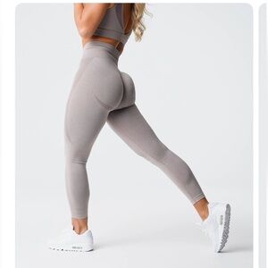 NVGTN Taupe Contour Seamless Leggings